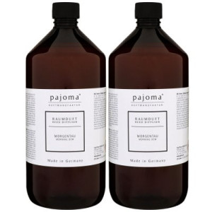 Pajoma Raumduft Nachfüllflasche Morgentau 2 x 1000 ml Diffuser Lufterfrischer