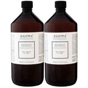 Pajoma Raumduft Nachfüllflasche Anti Rauch 2 x 1000 ml Diffuser Lufterfrischer
