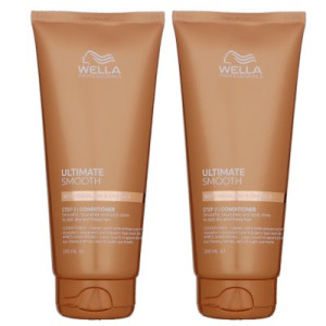 Wella Ultimate Smooth Conditioner 2 x 200 ml für trockenes Haar Step 2