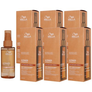 Wella Ultimate Smooth Miracle Oil Serum 6 x 100 ml für trockenes Haar Step 3