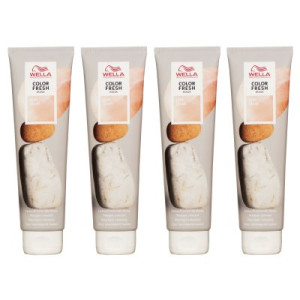 Wella Color Fresh Mask 4 x 150 ml Tönungsmaske Farbmaske Pink Blush