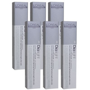 Loreal Professionnel dia light 6 x 50 ml 9 sehr helles blond Haarfarben