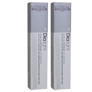 Loreal Professionnel dia light 2 x 50 ml 9 sehr helles blond Haarfarben