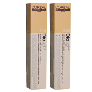 Loreal Professionnel dia light 2 x 50 ml 9.03 Milkshake gold Haarfarben