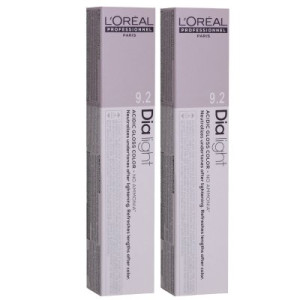 Loreal Professionnel dia light 2 x 50 ml 9.2 sehr helles blond irise Haarfarben