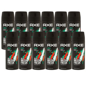 Axe Africa 12 x 150 ml Deodorant Deospray Deo Spray neues Design