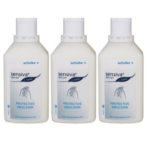 Schülke sensiva protective emulsion 3 x 500 ml Handlotion für die normale Haut