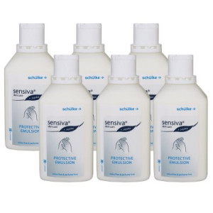 Schülke sensiva protective emulsion 6 x 500 ml Handlotion für die normale Haut