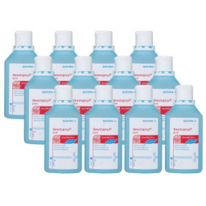 Schülke desmanol pure 12 x 500 ml Handdesinfektionsmittel