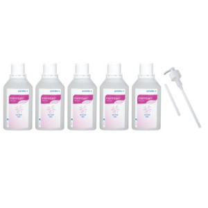 Schülke esemtan active gel 5 x 500 ml Erfrischungsgel & Dosierpumpe