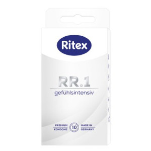 Ritex RR.1 Kondome 10 Stück Gefühlsintensiv mit gefühlsaktivem Gleitfilm