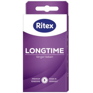 Ritex Longtime Kondome 8 Stück Für ein lang andauerndes Liebesspiel