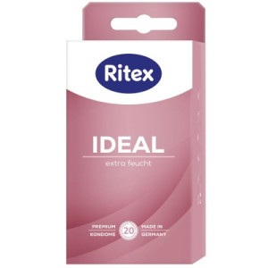 Ritex Ideal Kondome 20 Stück extra feucht mit extra viel Gleitmittel