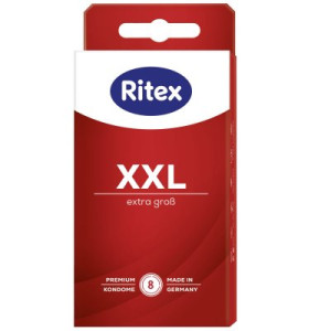 Ritex XXL Kondome 8 Stück extra groß hochelastisch und gefühlsintensiv