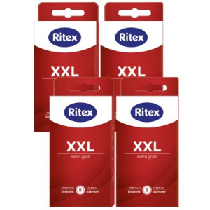 Ritex XXL Kondome 4 x 8 Stück extra groß hochelastisch und gefühlsintensiv