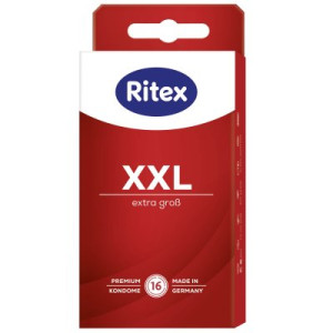 Ritex XXL Kondome 16 Stück extra groß hochelastisch und gefühlsintensiv