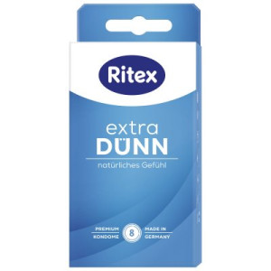 Ritex Extra Dünn Kondome 8 Stück für ein besonders natürliches Gefühl