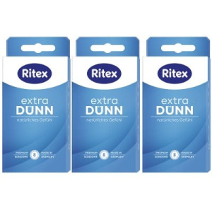 Ritex Extra Dünn Kondome 3 x 8 Stück für ein besonders natürliches Gefühl