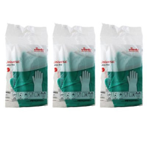 Vileda Universal Nitrilhandschuh LatexFree Handschuh 3 x Grün Größe S