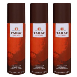 Tabac Original 3 x 200 ml Rasierschaum Shaving Foam Herren