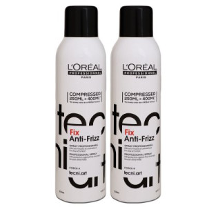 Loreal Tecni. ART Fix Anti Frizz 2 x 250 ml Haarspray Strong Hold 4