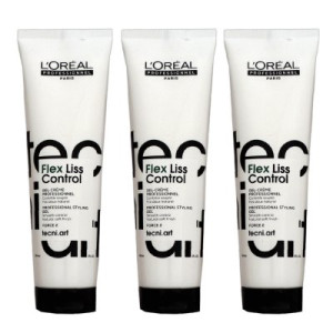 Loreal Tecni. Flex ART Liss Control 3 x 150 ml Styling Creme Gel