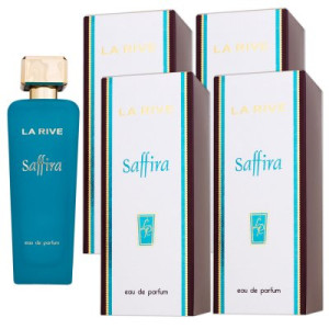 La Rive Saffira 4 x 90 ml Eau de Parfum EDP Damenparfum