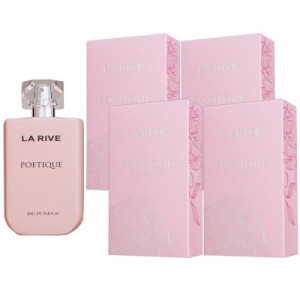 La Rive Poetique 4 x 90 ml Eau de Parfum EDP Damenparfum