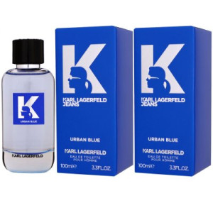 Karl Lagerfeld Jeans Urban Blue 2 x 100 ml Eau de Toilette EDT Herrenduft