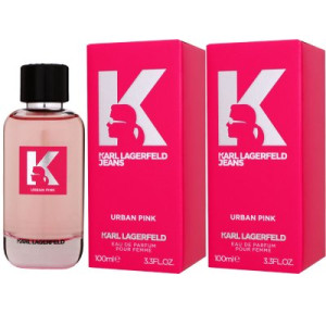 Karl Lagerfeld Jeans Urban Pink 2 x 100 ml Eau de Parfum EDP Damenparfum
