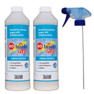 Solution No-Insekt Plus 2 x 500 ml Vertreibungs - Kontaktinsektizid