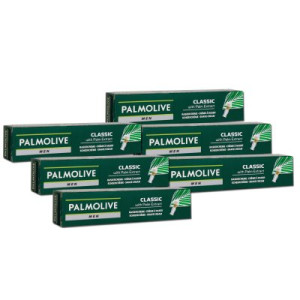 Palmolive Men Classic 6 x 100 ml Rasiercreme mit Palmenextrakt