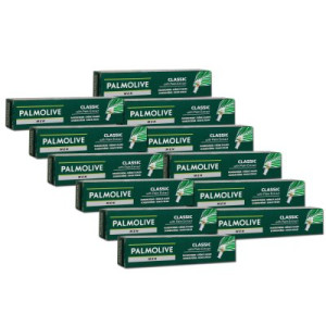 Palmolive Men Classic 12 x 100 ml Rasiercreme mit Palmenextrakt