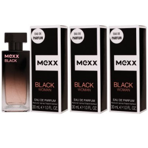 Mexx Black Woman 3 x 30 ml Eau de Parfum EDP Damenparfum