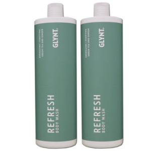 Glynt Refresh Body Wash 2 x 1000 ml Mildes Duschgel