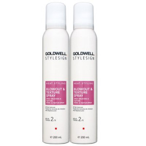 Goldwell Stylesign 2 x 200 ml Blowout & Texture Spray leichter Halt