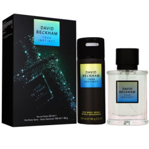 David Beckham True Instinct 50 ml Eau de Parfum EDP & 150 ml Deodorant Spray