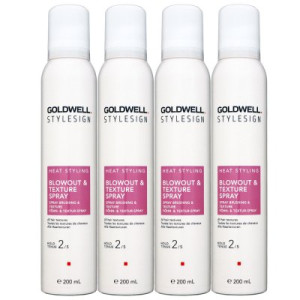 Goldwell Stylesign 4 x 200 ml Blowout & Texture Spray leichter Halt