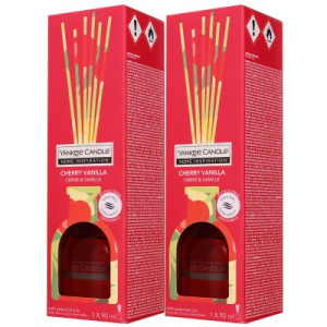 Yankee Candle Home Inspiration Reed Diffuser Raumduft 2 x 90 ml Cherry Vanilla