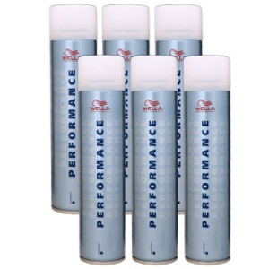 Wella Performance 6 x 250 ml Haarspray starker Halt
