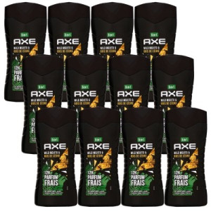 Axe Wild Mojito & Cedarwood 12 x 250 ml Showergel Duschgel Shower Gel