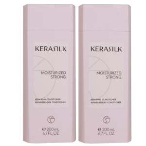 Kerasilk Repairing 2 x 200 ml Conditioner für trockenes Haar