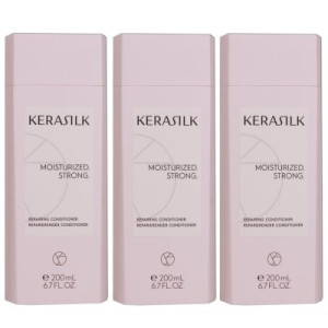 Kerasilk Repairing 3 x 200 ml Conditioner für trockenes Haar