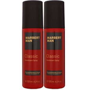 Marbert Man Classic 2 x 125 ml Natural Deospray Deodorant Spray