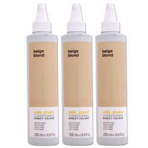 Milk Shake Direct Colour 3 x 200 ml Beige Blond