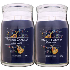 Yankee Candle Signature Twilight Tunes 2 Docht Duftkerze im Glas 2 x 567 g Housewarmer