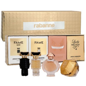 Paco Rabanne Mini EDP 5 ml Lady Million & 6 ml Olympea & 4 ml Fame & 4 ml Fame