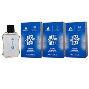Adidas UEFA Champions League Goal 3 x 100 ml After Shave Aftershave