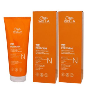 Wella Pro+ Perform Straightener N 2 x 200 ml Glättungscreme