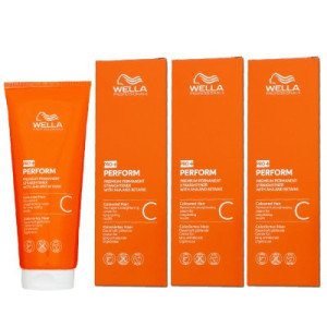 Wella Pro+ Perform Straightener C 3 x 200 ml Glättungscreme